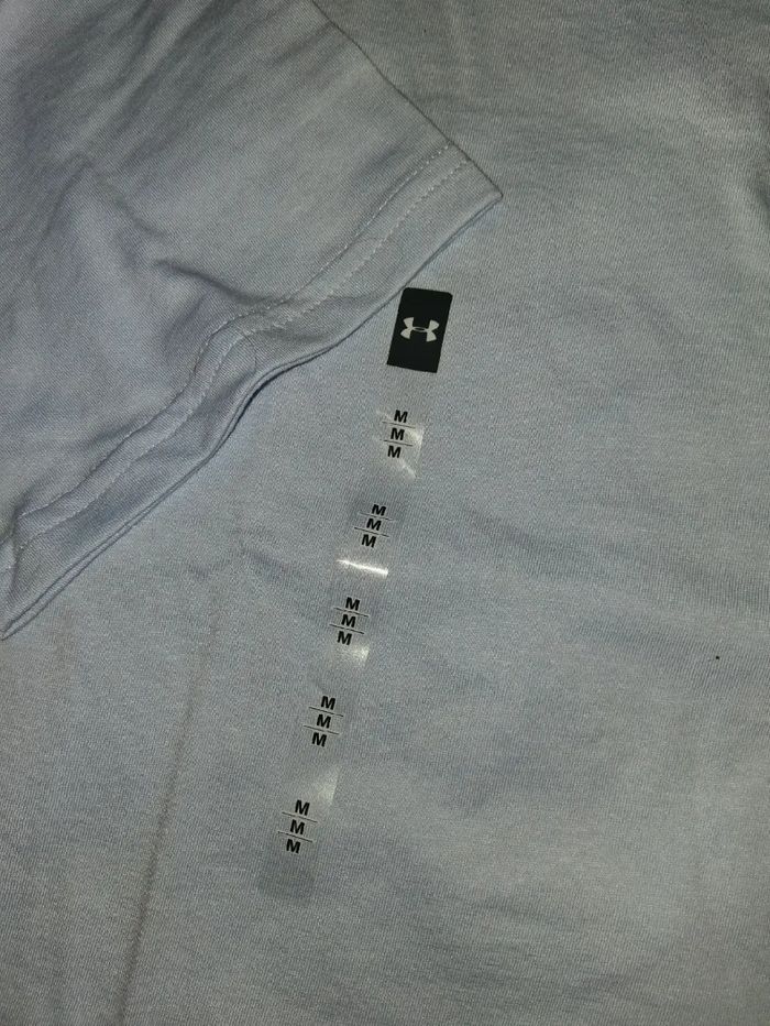 T-shirt under armour bleu ciel - photo numéro 9