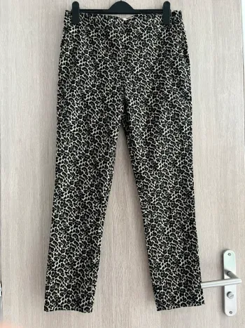 🐆 Pantalon Sézane - modèle  Clara léopard - T40 - Wild & Chic ! 🐆