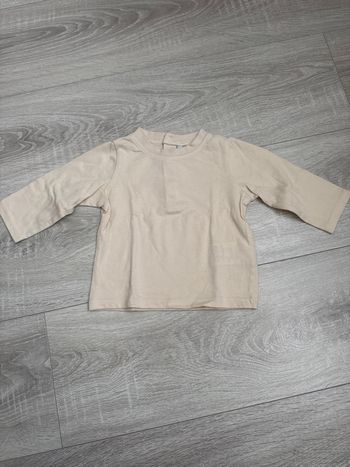 Haut de pyjama beige - Taille 6 mois