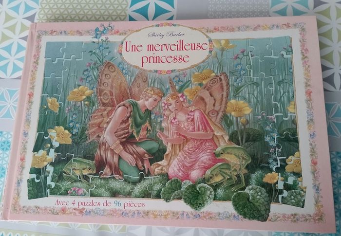 Livre puzzle : une merveilleuse princesse