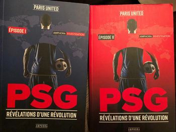 Lot de 2 livres PSG révélations d une révolution