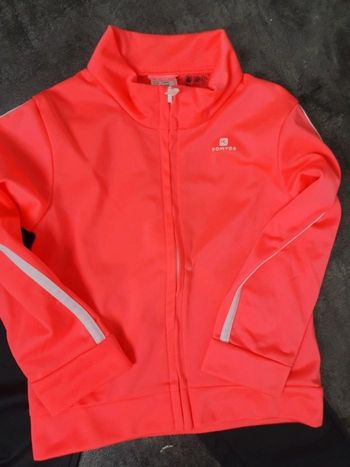 Ensemble jogging bébé fille 2 ans domyos très bon état