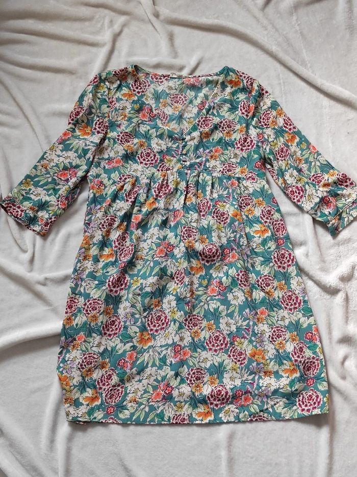 Robe courte imprimée taille S - photo numéro 2