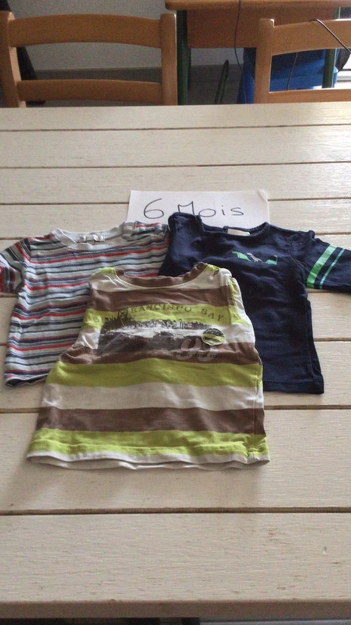 Lot de tee-shirts manches longues