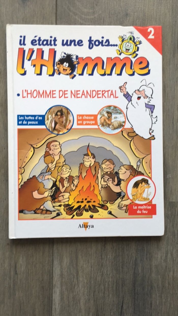 Livre+dvd il était une fois la vie l homme de neanterdal n.2 - photo numéro 2