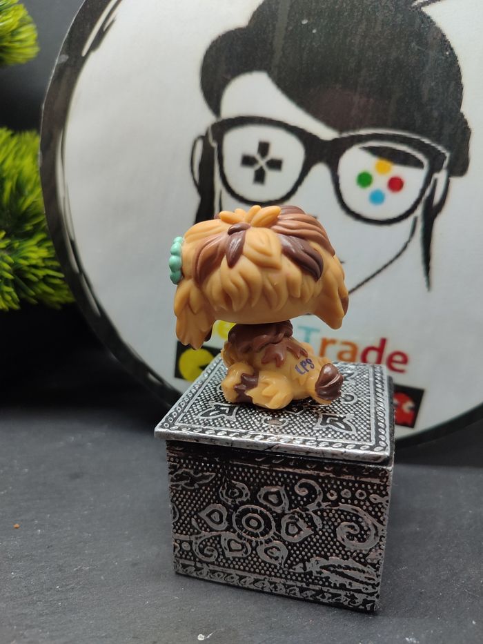 Lps01203 My Littlest Petshop LPS Authentic chien bobtail Sheepdog 1077 dog - photo numéro 2