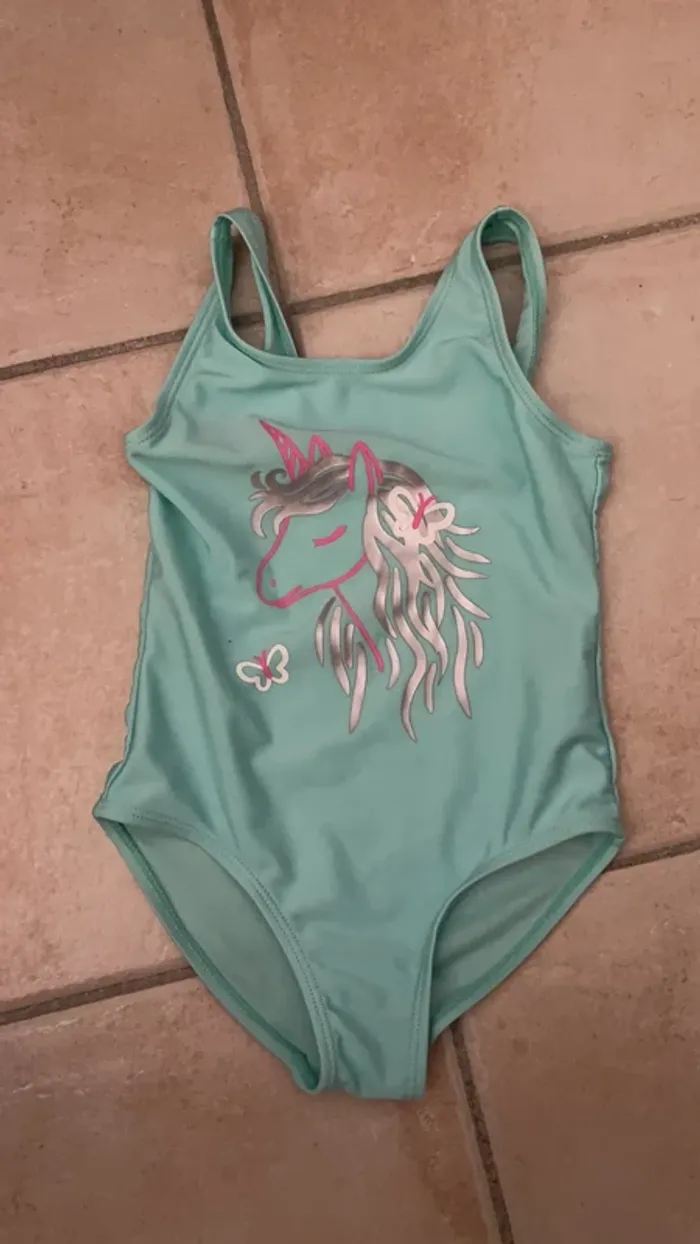 Maillot de bain enfant licorne
