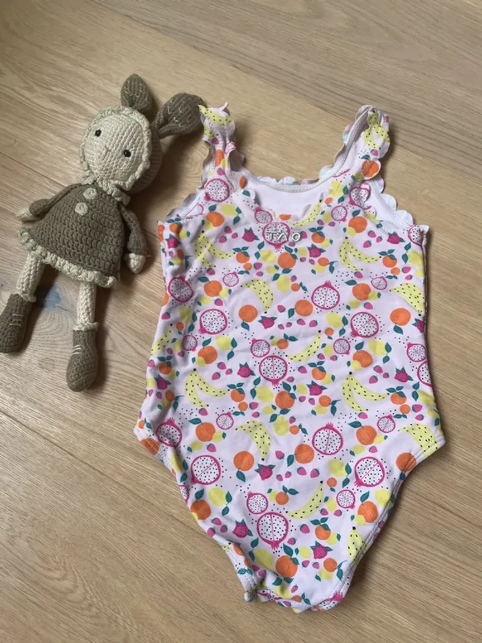 Maillot de bain fruits TAO 36 mois 3 ans  98cm - photo numéro 2