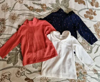 Lot 3 tee-shirt manches longues