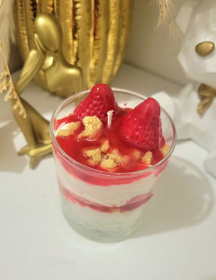 Bougie parfumé Tarte au fraises