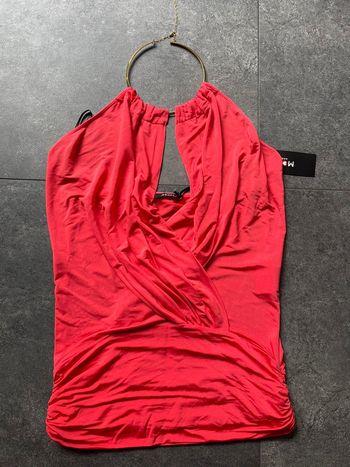 Top dos nu Morgan neuf corail taille XS