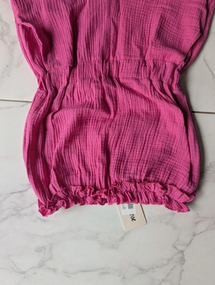 Combishort en gaze de coton - Indiqué taille L mais va a un 36/38 - Valeur 29.99€ - photo numéro 4