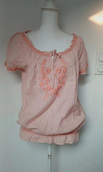 Blouse d'été broderie