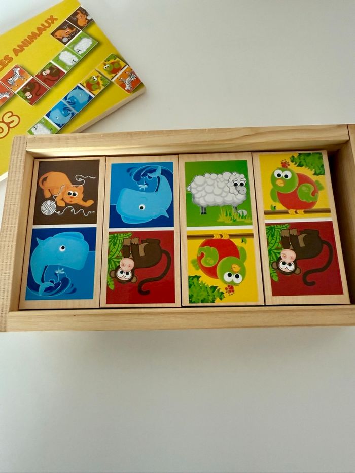 Jeu de dominos animaux