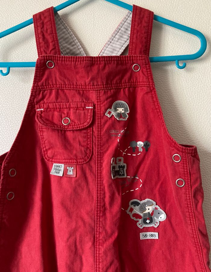 salopette "mon petit roi" taille 12 mois - photo numéro 2