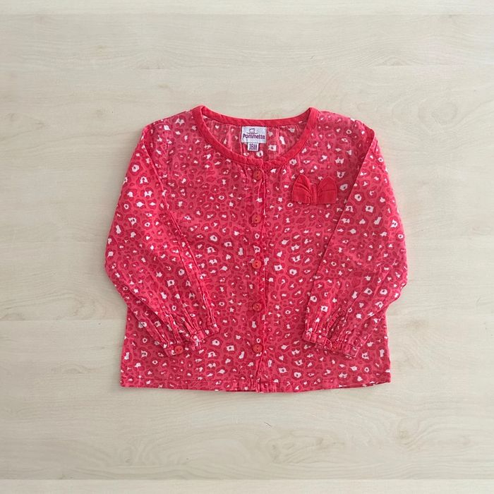 Blouse légère fille 18 mois 80 cm