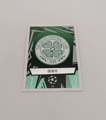 Carte Match Attax 2023-24 CELTIC FC n°370.