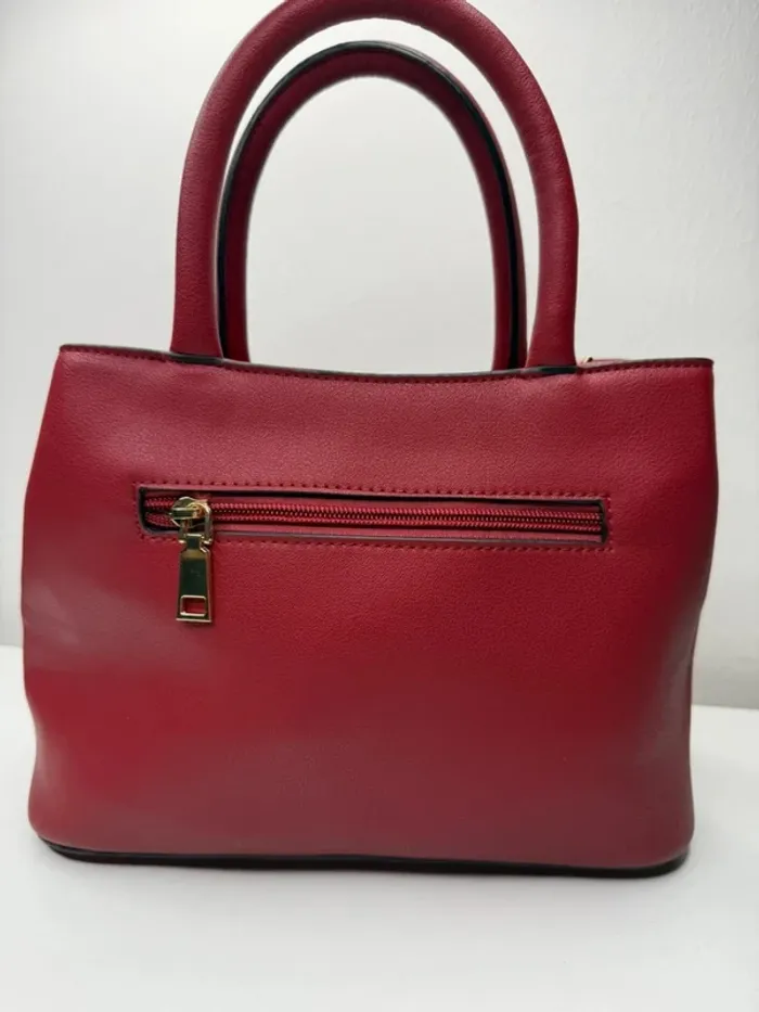 🌹 Magnifique sac à main  / Bandoulière - Bordeaux - rouge / avec petite pochette 🌹 - photo numéro 4