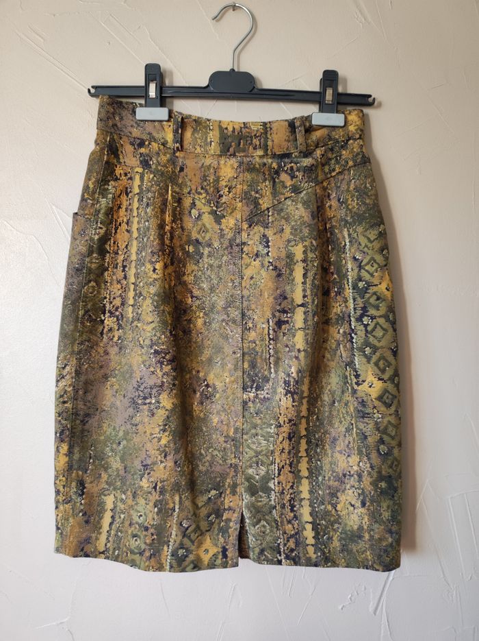 Jupe vintage en laine taille 38 - photo numéro 2