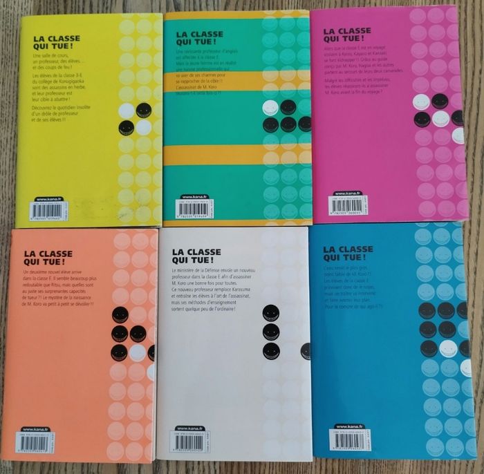 Lot 6 tomes assassination classroom - photo numéro 3