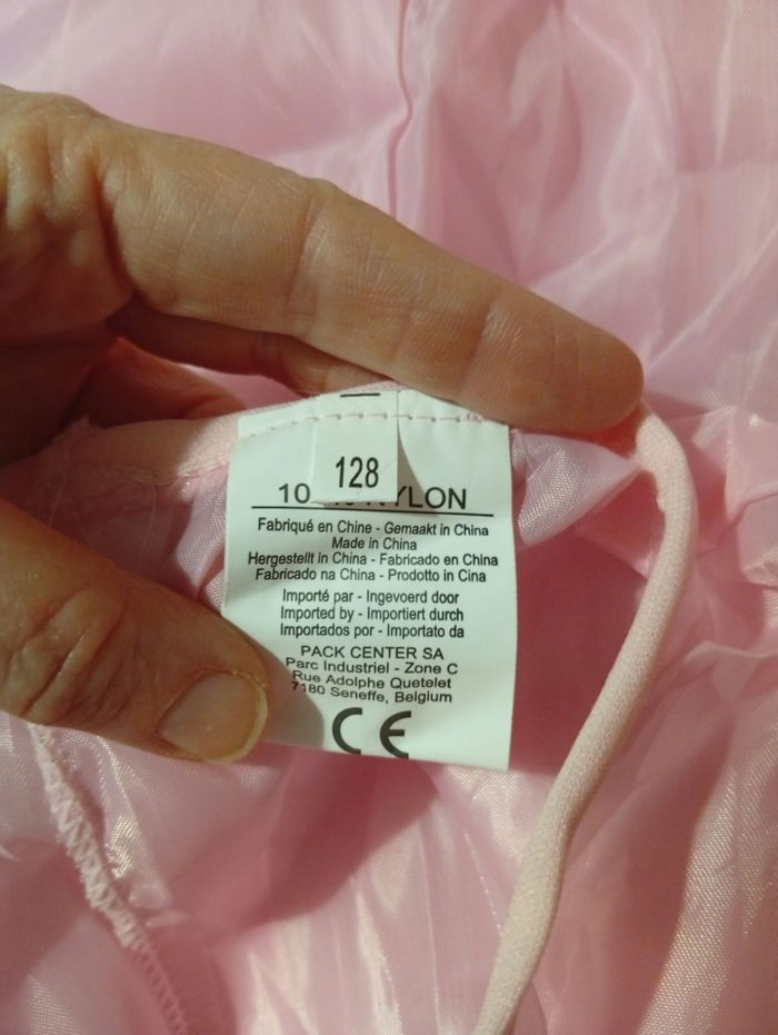 Robe rose princesse fée 8ans - photo numéro 7