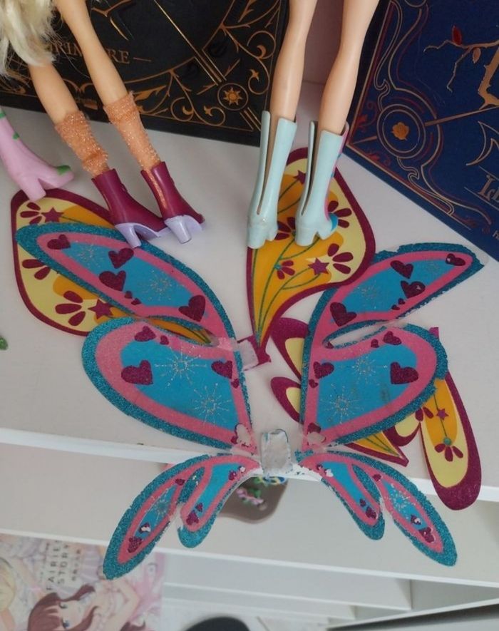 3 Poupées Bloom Stella Flora Believix Winx Club Smoby saison 4 Fairy of Music - photo numéro 9