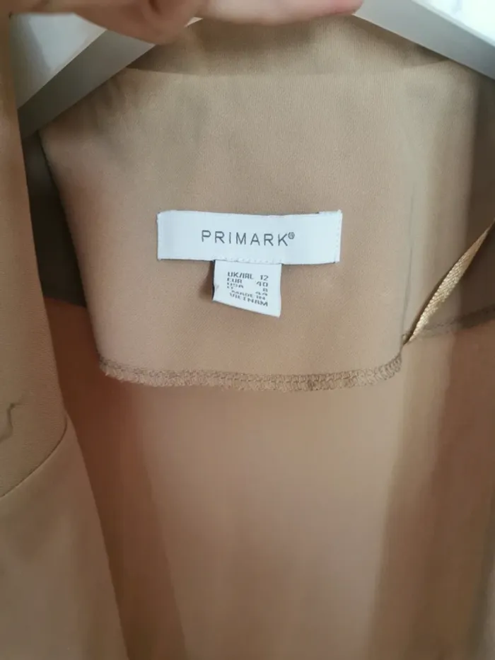 Gilet léger Primark taille 40 beige - photo numéro 2