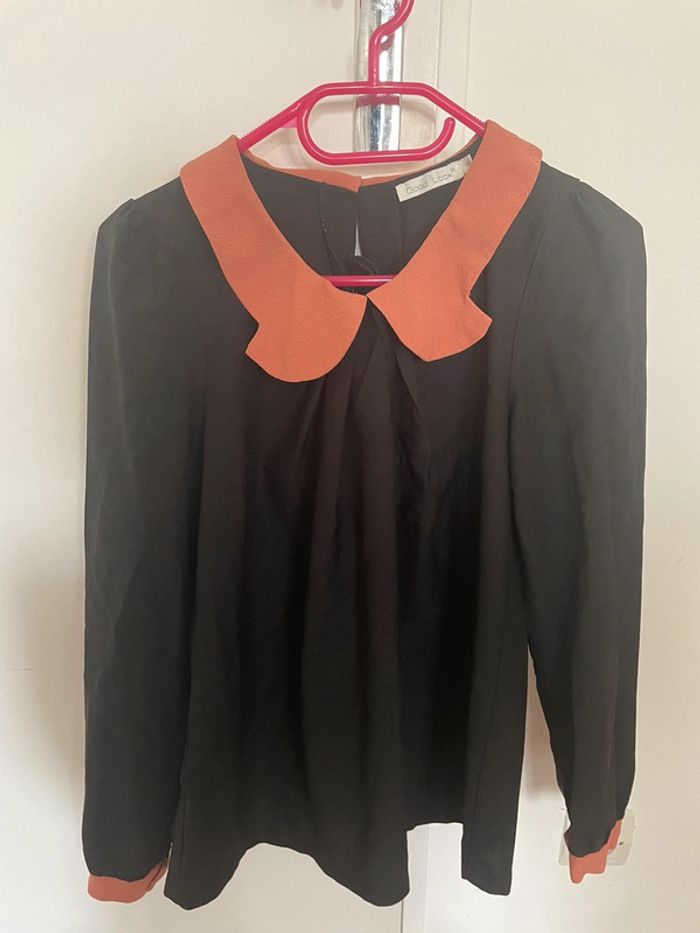 Blouse col Claudine
