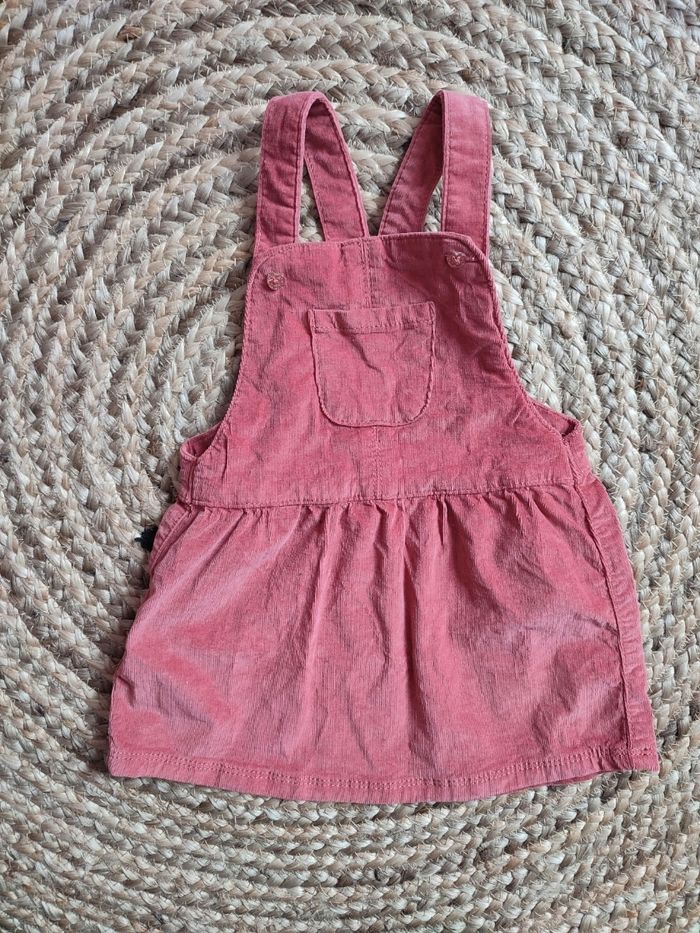 Ensemble robe velours 12M - photo numéro 3