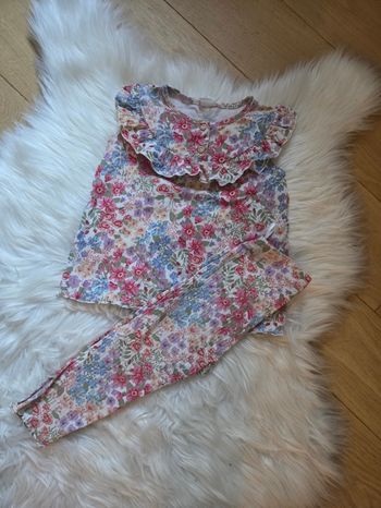 Ensemble fleurie h&m 2ans