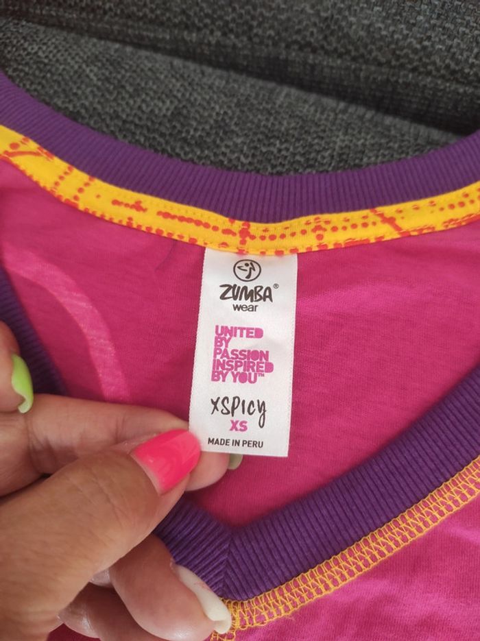 Tee shirt de zumba - photo numéro 4
