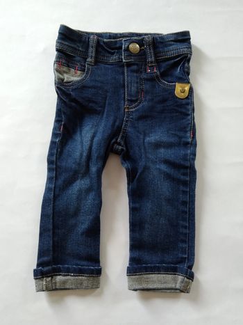 jean bleu catimini fille 6 mois