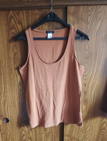 Débardeur marron taille 46/48