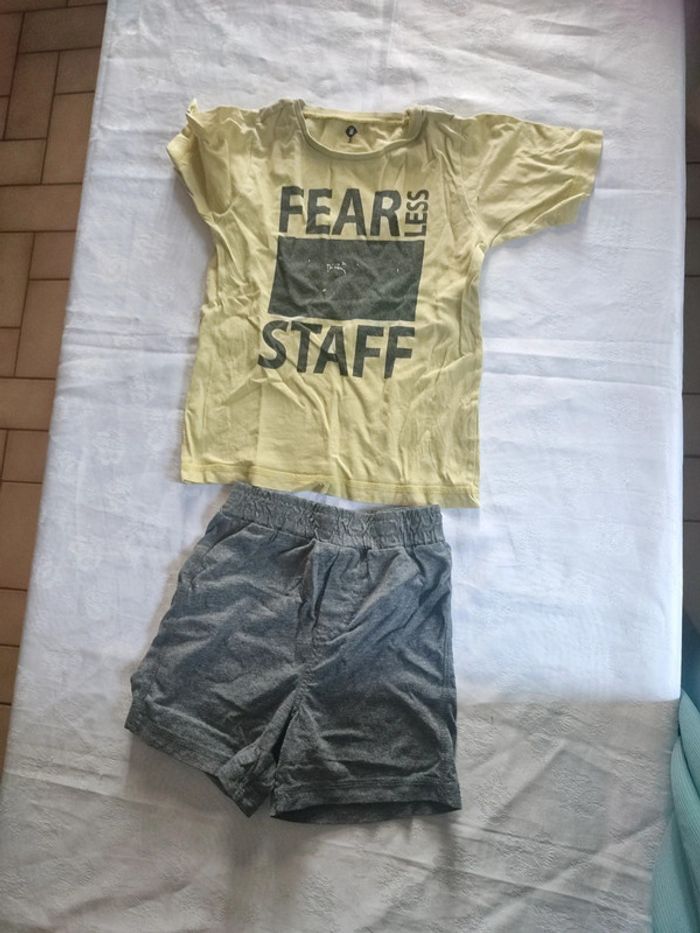 Pyjama short garçon
