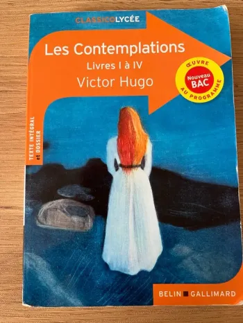 Livre Les contemplations