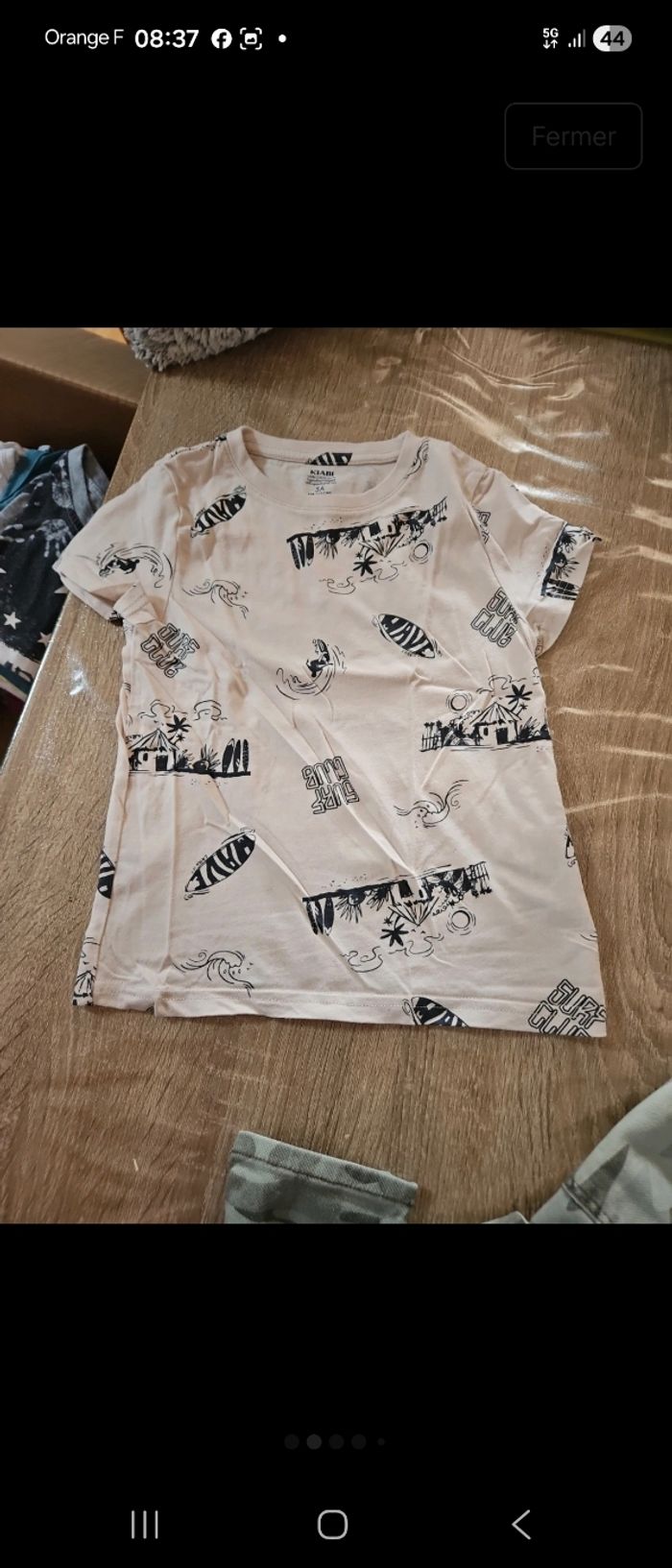 Lot tee shirt pantalon - photo numéro 2