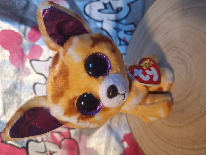 Peluche de collection Ty Beanie Boos PABLO Chihuahua 2015 - photo numéro 6