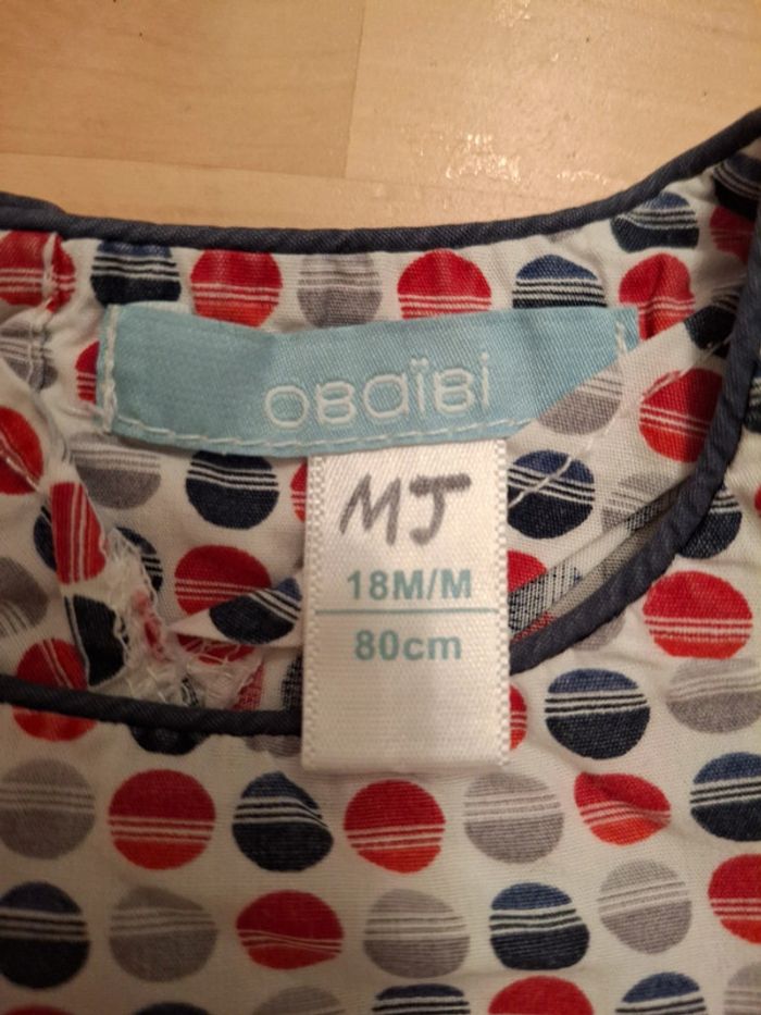 Ensemble 18 mois short velours et chemise et gilet - photo numéro 4
