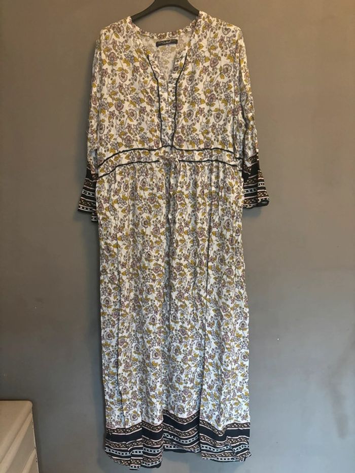 Robe longue fleurie 44
