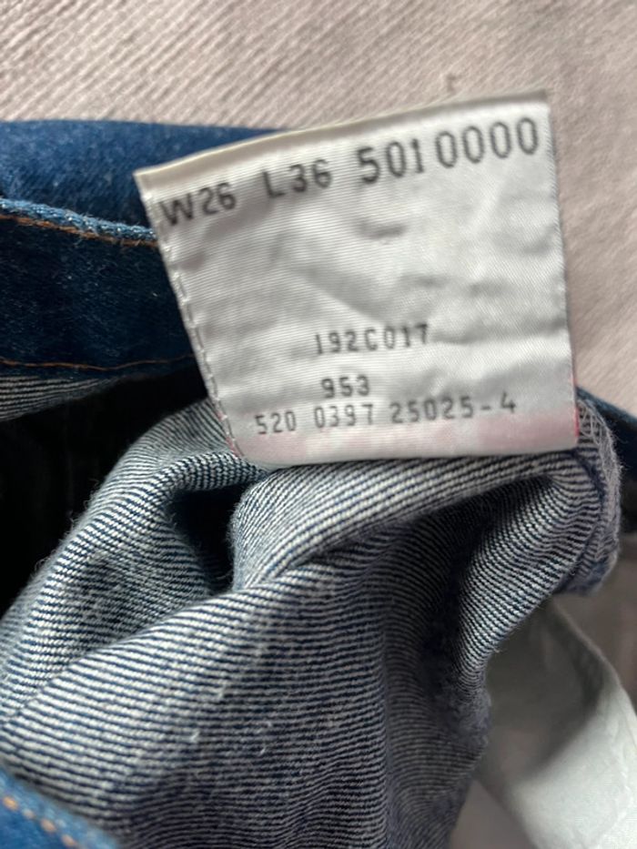 Jean Levi’s 501 XX vintage made in USA wpl 424 bouton 420 neuf - photo numéro 7