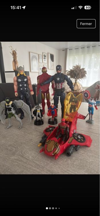Figurines Marvel/avengers