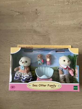 Coffret Sylvanian families figurine loutre de mer 5803