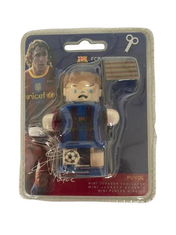 Figurine mini-Player Wind-Up Puyol Fc Barcelone neuf