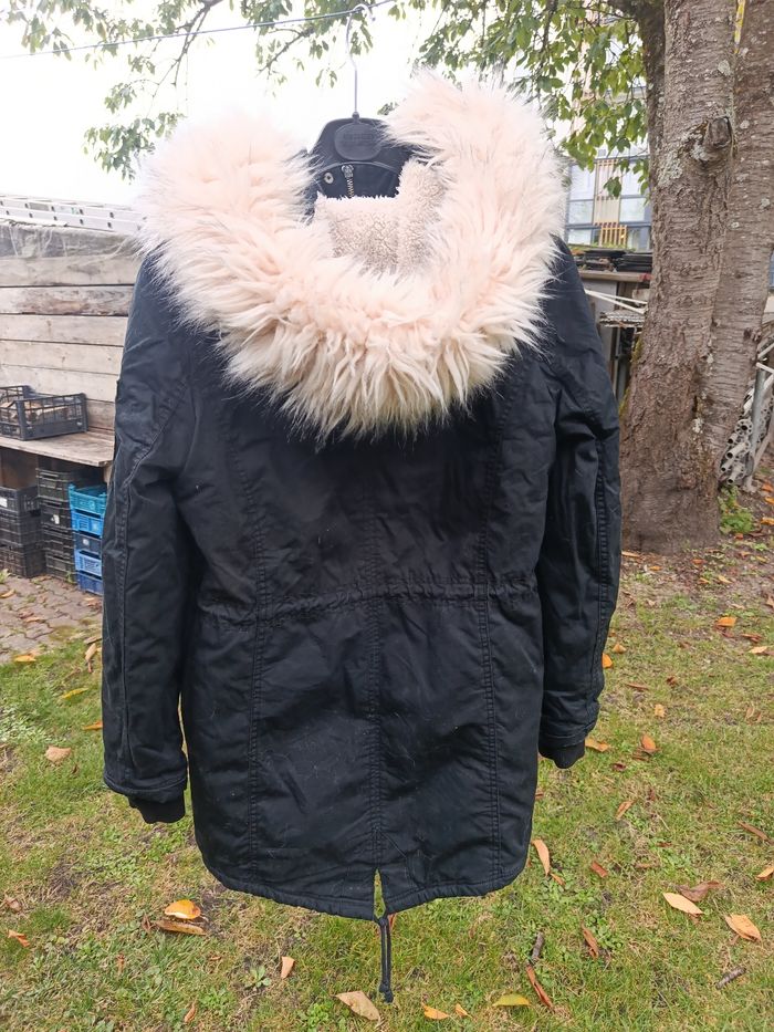 Parka femme Tally Weijl M bleu marine / rose - photo numéro 2
