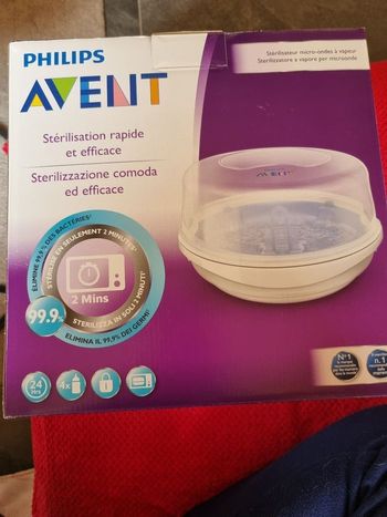 Stérilisateur Philips avent Neuf