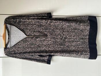 Robe beige et noire - Taille Unique (L)