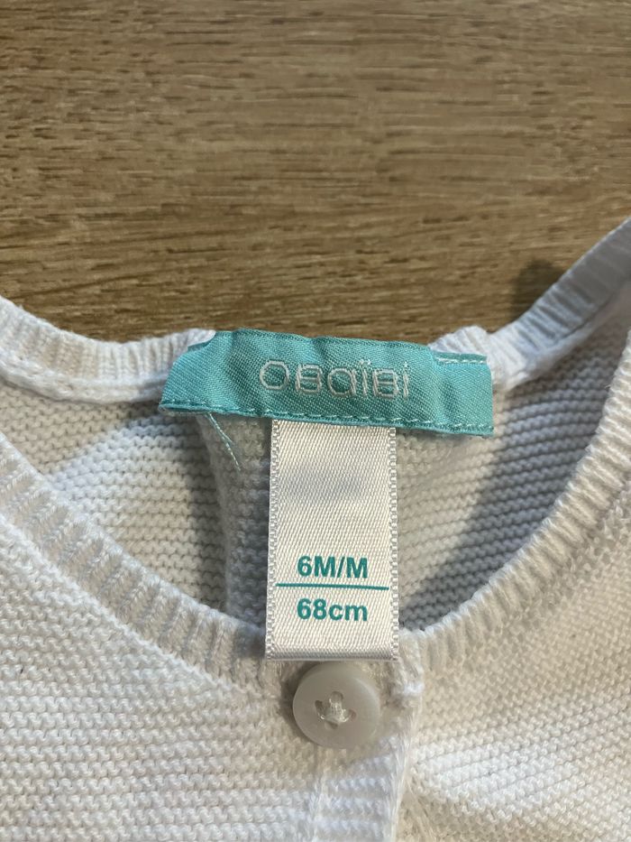 Gilet boléro 6 mois - photo numéro 3