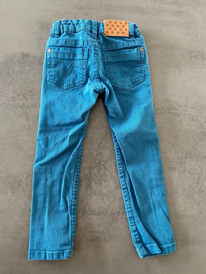 Pantalon turquoise DPAM 3 ans - photo numéro 2
