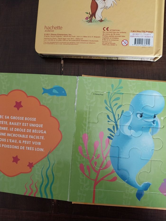 Livres puzzle Disney - photo numéro 5