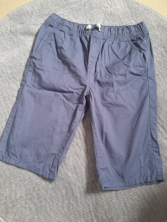 Pantacourt bleu